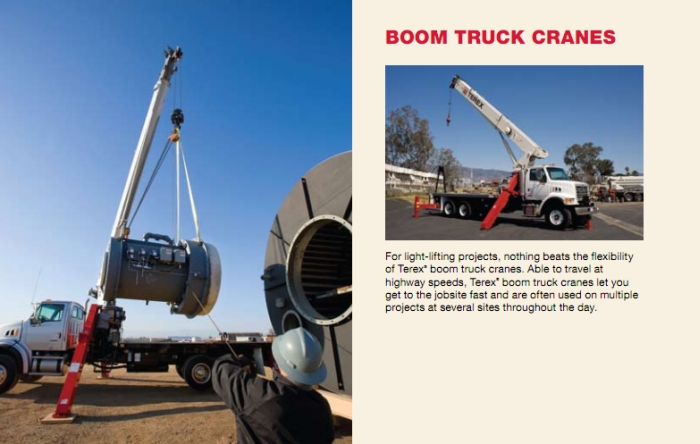 boom truck crane